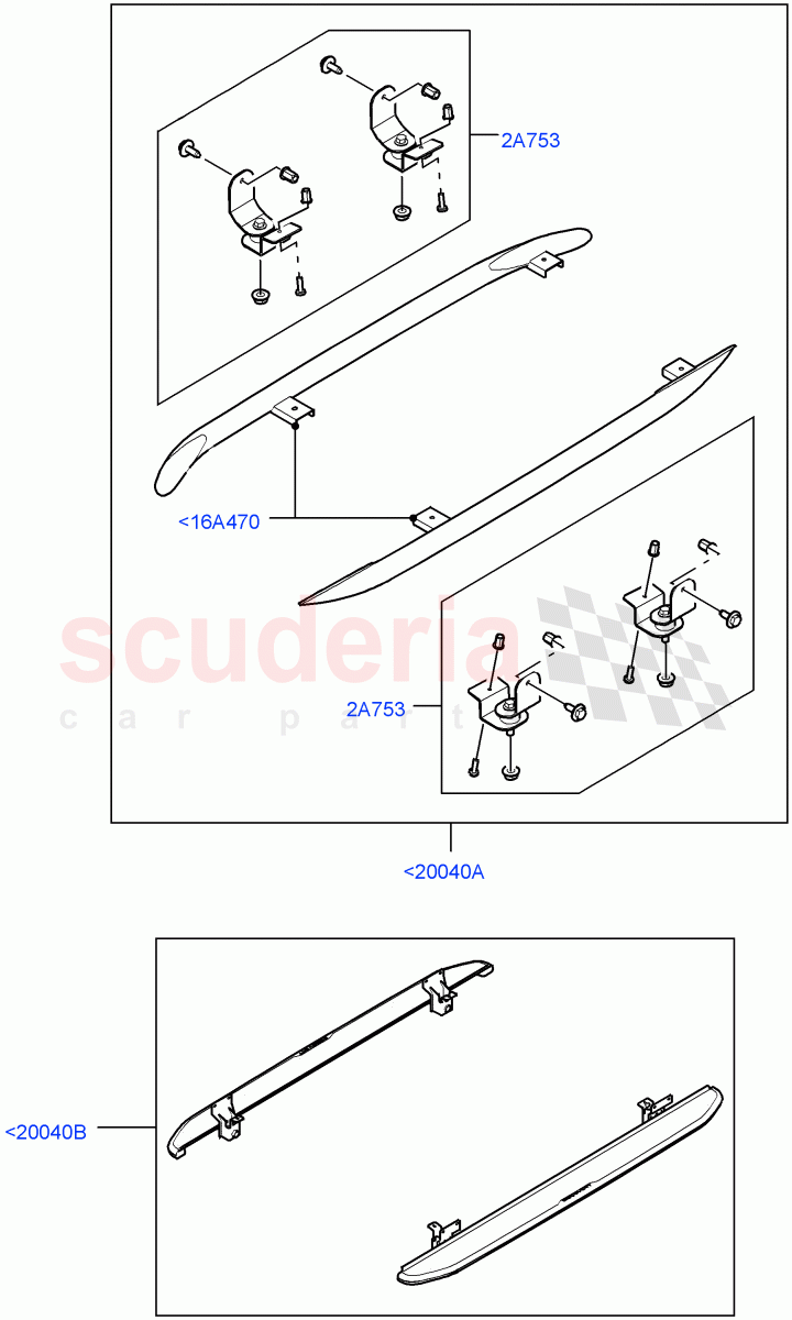 Side Steps And Tubes(Accessory)(Halewood (UK),Itatiaia (Brazil)) of Land Rover Land Rover Range Rover Evoque (2012-2018) [2.0 Turbo Petrol AJ200P]