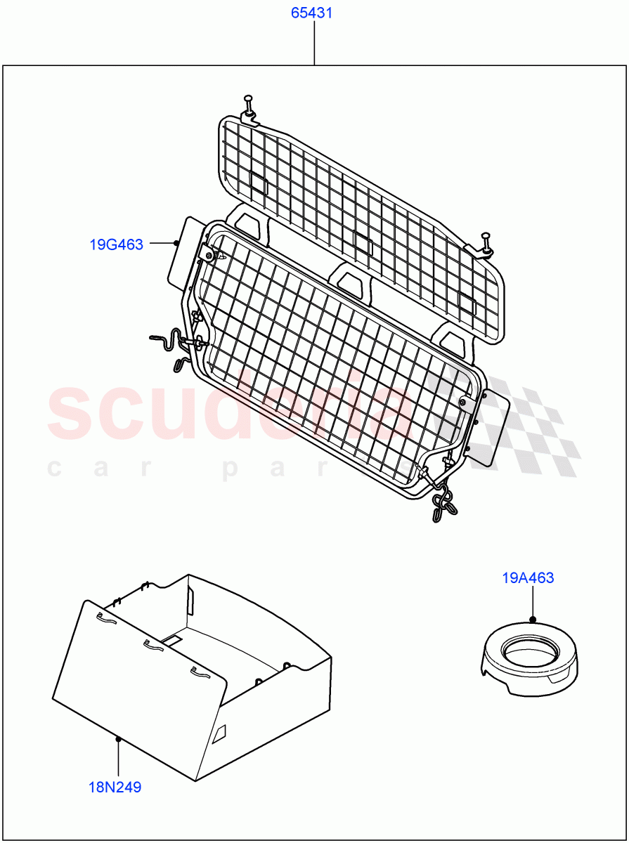 Accessory Pack(Pet Loadspace Protection Pack) of Land Rover Land Rover Range Rover (2022+) [3.0 I6 Turbo Diesel AJ20D6]