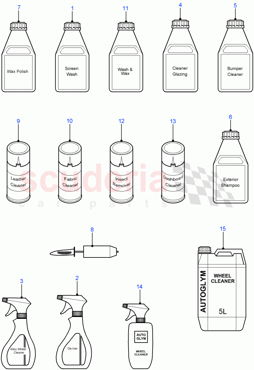 Car Care Products((V)FROM7A000001) of Land Rover Land Rover Defender (2007-2016)