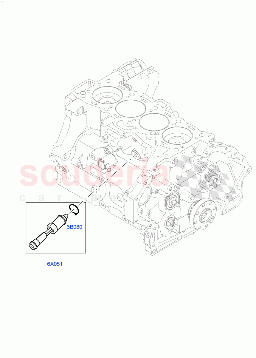 Engine Heater(2.0L I4 DSL MID DOHC AJ200,2.0L I4 DSL HIGH DOHC AJ200)((V)FROMGH000001) of Land Rover Land Rover Range Rover Evoque (2012-2018) [2.0 Turbo Diesel]