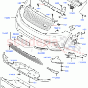 PANEL - RADIATOR GRILLE - OPENING for 