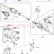 BRACKET - TRANSFER CASE for 