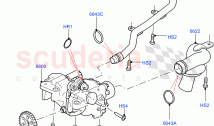 POMPE A HUILE (5.0L P AJ133 DOHC CDA S/C ENHANCED) ((V) FROMKA000001)