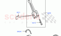 Crankshaft/Pistons And Bearings(AJ Petrol 4.2 V8 Supercharged)