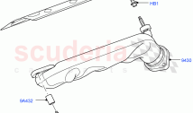 COLLECTEUR D'ÉCHAPPEMENT (AJ PETROL 4.4 V8 EFI (220KW))
