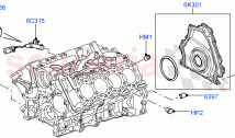 Cylinder Block And Plugs(3.6L V8 32V DOHC EFi Diesel Lion)((V)FROMAA000001)