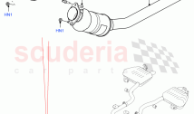 SYSTÈME D'ÉCHAPPEMENT AVANT (5.0L P AJ133 DOHC CDA S/C ENHANCED) ((V) FROMKA000001…