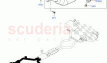 SYSTÈME D'ÉCHAPPEMENT (PARTIE AVANT) (3.0L DOHC GDI SC V6 PETROL)