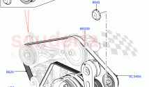 Pulleys And Drive Belts(Primary Drive)(5.0L P AJ133 DOHC CDA S/C Enhanced)((V)FROM&hellip;