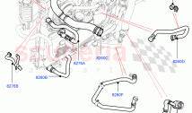 Cooling System Pipes And Hoses(Solihull Plant Build)(2.0L I4 DSL HIGH DOHC AJ200)(&hellip;