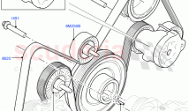 Pulleys And Drive Belts(2.0L I4 DSL MID DOHC AJ200, Halewood (UK), 2.0L I4 DSL HIG&hellip;