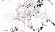 TUYAUX ET FLEXIBLES DU SYSTÈME DE REFROIDISSEMENT (3.0L DOHC GDI SC V6 PETROL, ELE&hellip;