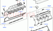 Cylinder Head Cover(5.0L OHC SGDI SC V8 Petrol - AJ133, 5.0L P AJ133 DOHC CDA S/C &hellip;