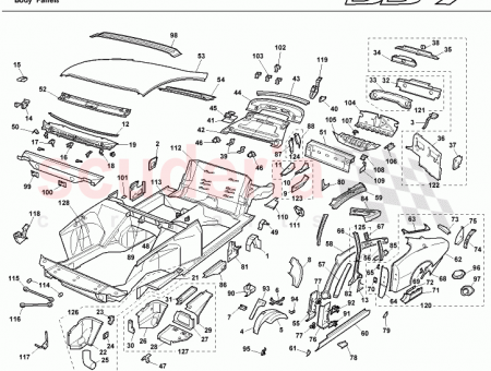 Photo of Panel closing dash side RH…