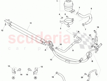 Photo of Tube Assy PWR Steering Pump Outlet AD23 3494…