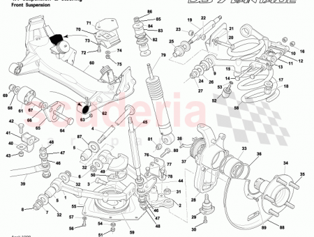 Photo of ASSY FRT SUSPENSION COMPLETE CONV RHD 23 120950…