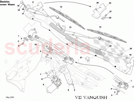 Photo of Mounting bracket wiper motor…