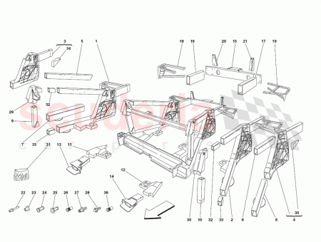 Photo of LH REAR LATERAL CASTING…