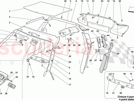 Photo of COMPLETE REAR HEADLINER…