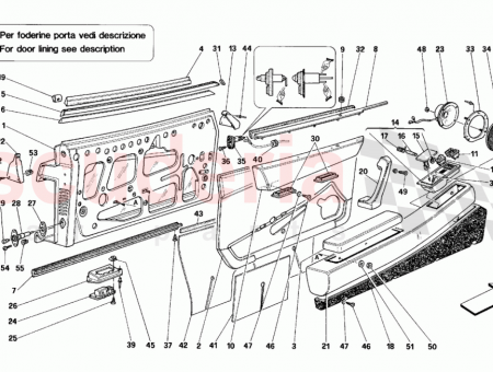 Photo of Lining for L H outside door panel…