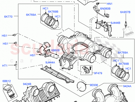 Photo of BRACKET ENGINE COVER…