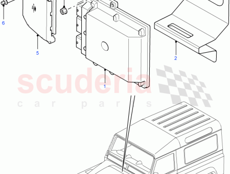 Photo of MODULE CONTR LE MOTEUR EEC V…