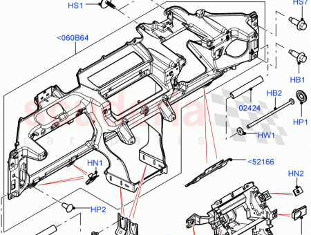 Photo of BRACKET INSTRUMENT PANEL…