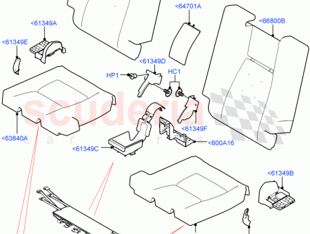 Photo of PAD REAR SEAT CUSHION…