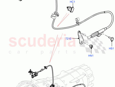 Photo of C BLE COMMANDE DU LEVIER DE S LECTION…