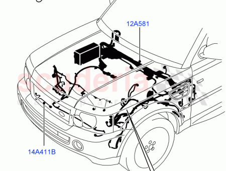 Photo of WIRING ENGINE COMPARTMENT…