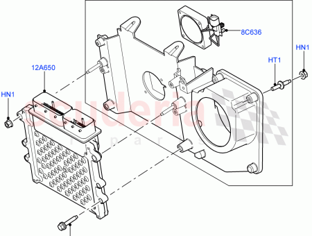 Photo of SUPPORT MODULE DE CONTR LE DU MOTEUR…