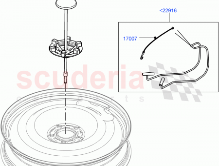 Photo of STRAP SPARE WHEEL CARRIER…