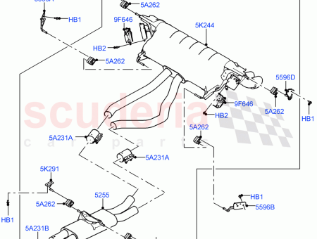 Photo of SILENCIEUX ET TUYAUX ARRI RE…