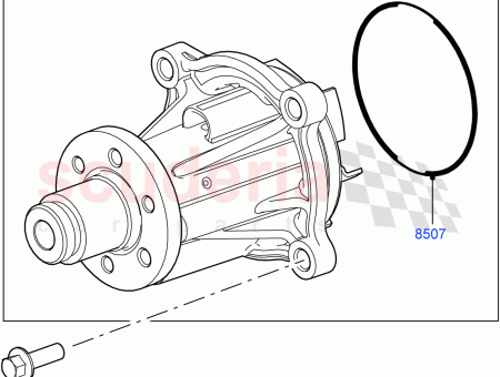 Photo of GASKET WATER PUMP…