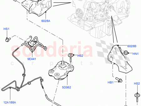 Photo of BRACKET ENGINE FRONT SUPPORT…