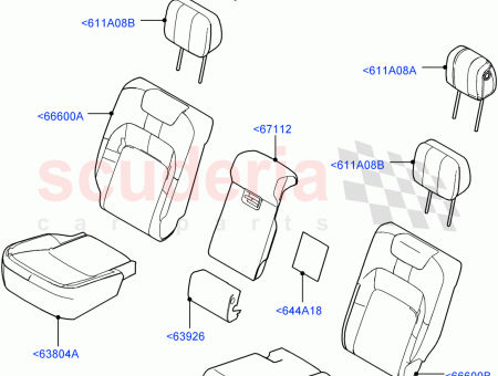 Photo of COVER REAR SEAT BACK…