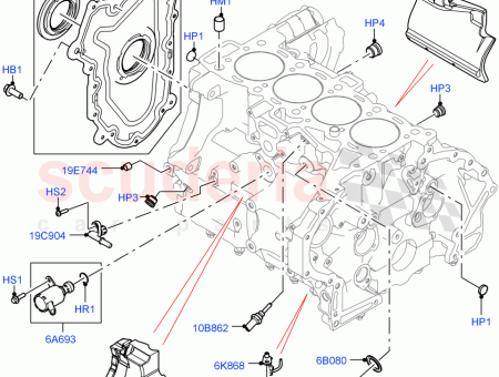 Photo of COUVERCLE CYLINDRE AVANT…