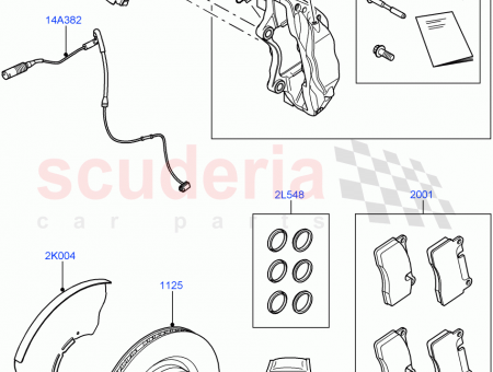 Photo of KIT BRAKE CALIPER ATTACHMENT…