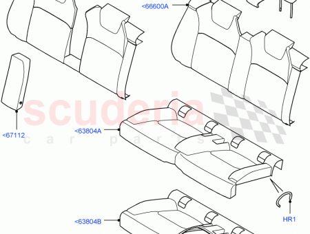 Photo of COVER REAR SEAT BACK…