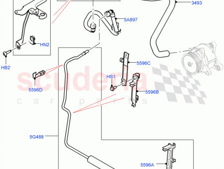 Photo of BRACKET ACTIVE ROLL BAR HOSE…