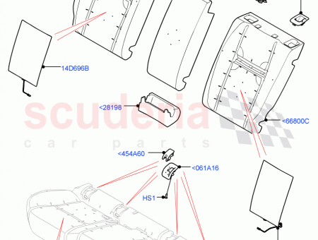 Photo of BEZEL SEAT BACK LOCKING MECHANISM…