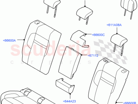 Photo of BOLSTER REAR SEAT BACK BACK…