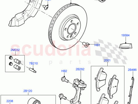 Photo of BRACKET BRAKE CALIPER…