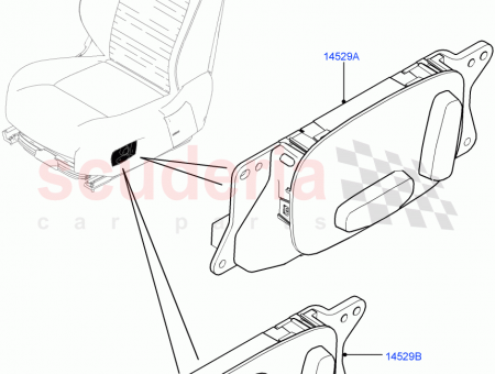 Photo of SWITCH POWER SEAT ADJUST…