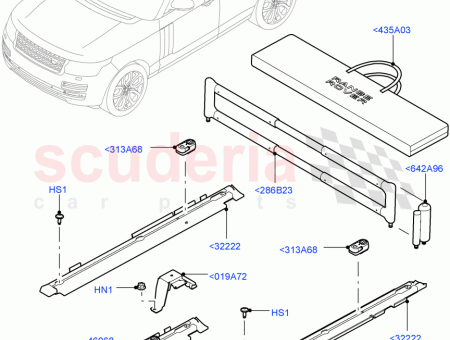 Photo of BRACKET LUGGAGE RAILS SUPPORT…