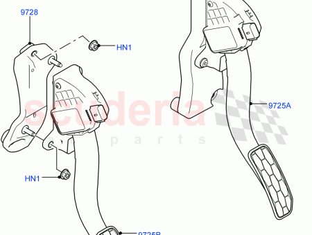 Photo of PEDAL AND BRACKET ACCELERATOR…