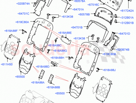 Photo of BRACKET REAR SEAT BACK…