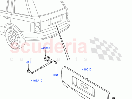 Photo of SUPPORT L VE VITRE DE HAYON…