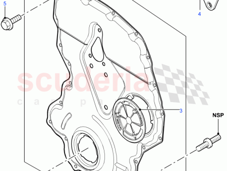 Photo of GASKET CYL COUVERCLE AVANT DE LA CULASSE…