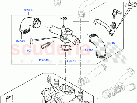 Photo of SENSOR ENGINE COOLANT TEMPERATURE…